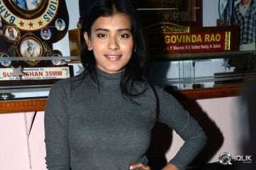 Hebah Patel at Kumari 21 F Movie Success Celebrations